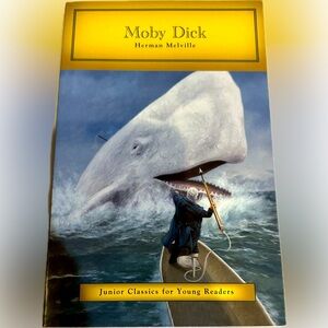 2012 MOBY DICK HERMAN MELVILLE JR CLASSICS YOUNG READERS PAPERBACK BOOK WHALE